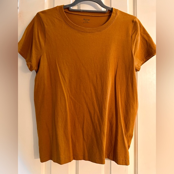 Madewell Tops - Madewell - Basic Tee in Marigold